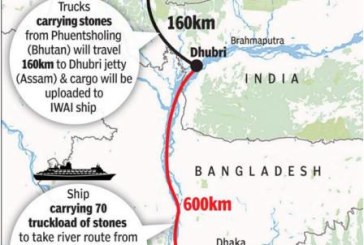 India connects Bangladesh to Bhutan, through waterway