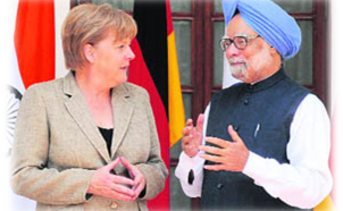 German Chancellor Visits India