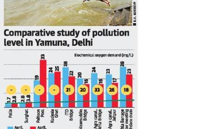 Yamuna water quality improves during lockdown: govt. report
