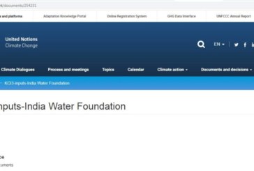 KCI3-inputs-India Water Foundation