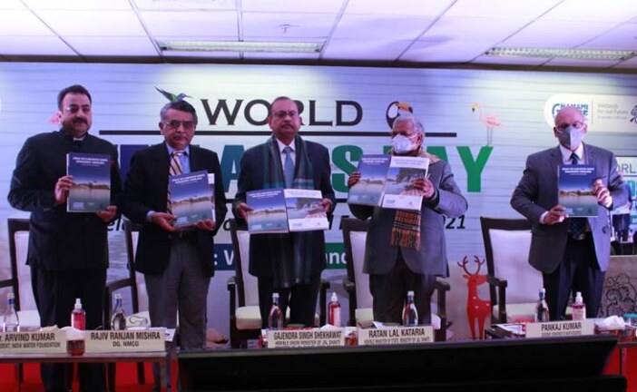 National Mission for Clean Ganga (NMCG), Ministry of Jal Shakti and India Water Foundation (IWF), celebrated World Wetland Day 2021, to raise awareness about conservation and rejuvenation of Wetlands.