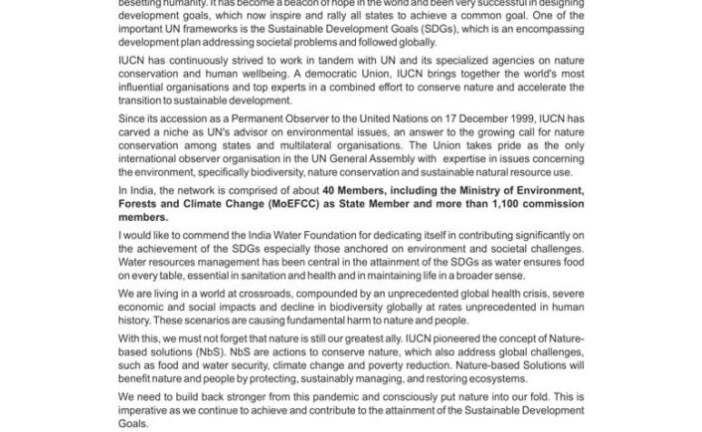Regional Director IUCN Asia Message