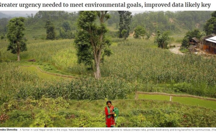 SDGs: Greater urgency needed to meet environmental goals, improved data likely key
