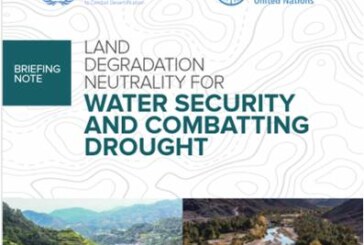 Land Degradation Neutrality for Water Security and Combatting Drought